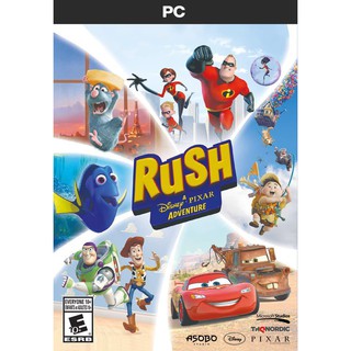 Dvd เกมพีซี RUSH ดิสนีย์ PIXAR เกมเวนเจอร์รี่