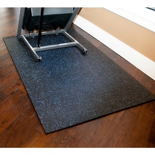 Treadmill mat แผ่นรองเครื่องออกกำลังกาย แผ่นรองลู่วิ่ง หนา 12 มิลลิเมตร (พร้อมส่ง)