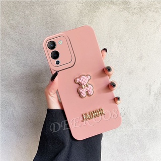 เคสโทรศัพท์มือถือนิ่ม Infinix Note 12 Pro 5G 4G Hot 12 Pro 11 2022 New Lovely Cute 3D Bears Smartphone Casing Camera Full Protection Soft Phone Case Hitomi Shockproof Back Cover Note12 12Pro Hot12Pro