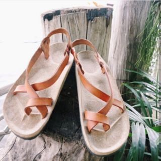 Leather Sandals ใส่ได้ทั้งแบบรัดส้นและรองเท้าแตะ