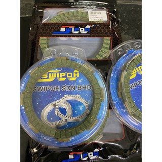 Swipoh แผ่นคลัทช์เบรก EX5 SRL110 RS150 SRL115 KRISS WAVE125 LC135 4S 5S FZ150 Y125Z Y15ZR SWIPOH