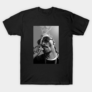 เสื้อยืด ผ้าฝ้าย 100% พิมพ์ลาย Rapper Snoop Dogg สไตล์ฮิปฮอป ร็อค ฮาราจูกุ แนวสตรีท แฟชั่นสําหรับผู้ชาย และผู้หญิงS-5XL