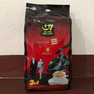 กาแฟ กาแฟG7 กาแฟสำเร็จรูป 3 in1 กาแฟเวียดนาม ขนาด (1 ห่อใหญ่ =1.6 kg=100ซอง*16 กรัม)