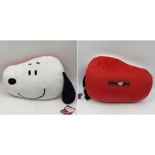 (ลิขสิทธิ์แท้ ส่งฟรี) หมอนหน้าสนูปี้ หมอน สนูปี้ สนู้ปปี้ Snoopy 16 นิ้ว