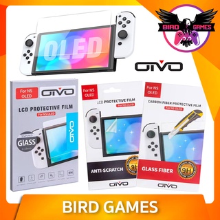 ฟิมส์กันรอย Nintendo Switch OLED ยี่ห้อ OIVO [กันรอย Nintendo Switch OLED] [กันรอย] [ฟิล์มกระจก] [ฟิล์มใส]
