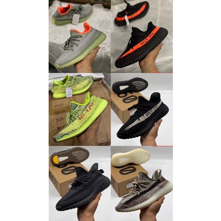 รองเท้าA_DIDAS YZ BOOST 350 V2 อุปกรณ์ครบเซตพร้อมกล่อง *มี 6 สี* sz.36-45 ใส่สบาย รองเท้าวิ่งผู้ชาย-หญิง