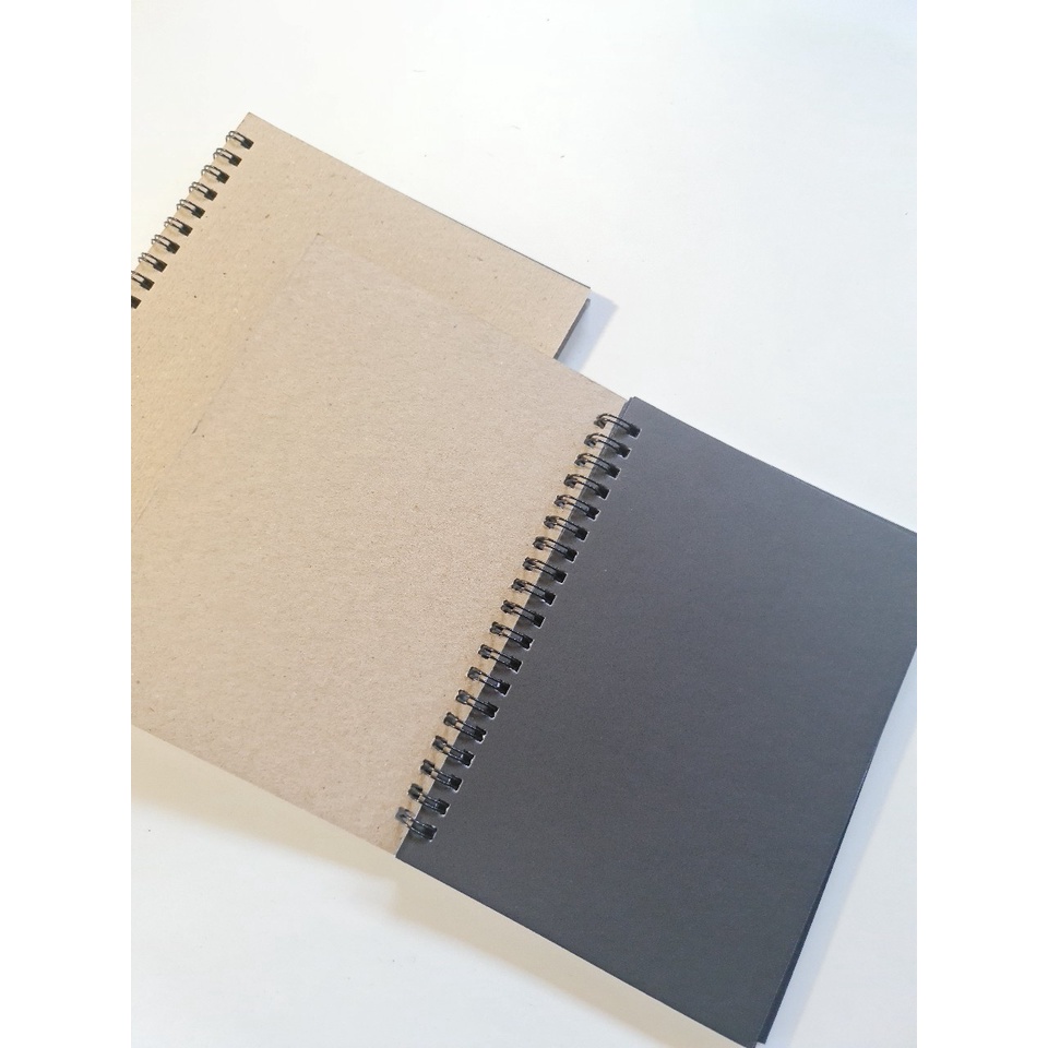 สมุดกระดาษดำ สันห่วง IBoom A5/B6  IB 1403B/1402B   50แผ่น/เล่ม  Black paper notebook