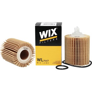 Wix WL7447 กรองน้ำมันเครื่อง กรองเครื่อง lexus เล็กซัส IS/GS/LS 1-4GR (พร้อมจุก), Toyota Commuter, Ventury TRH213