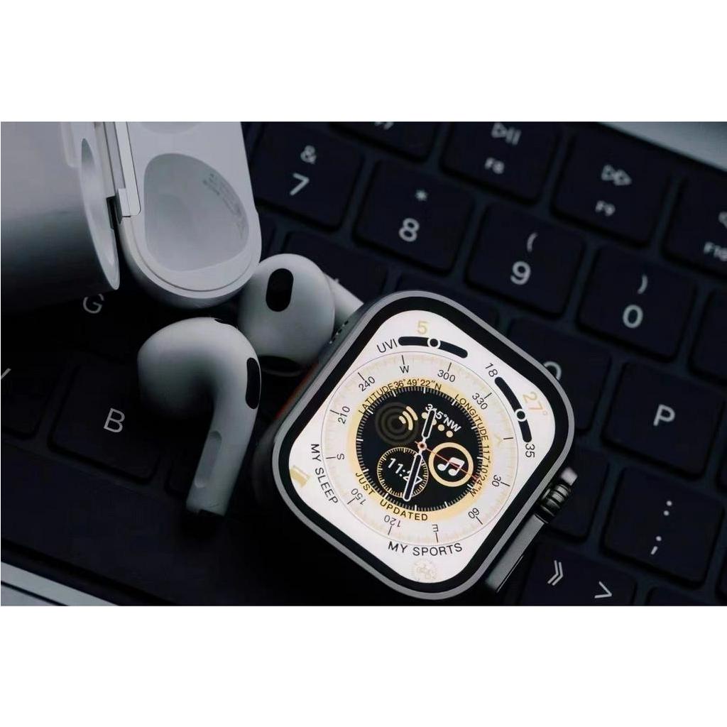 มาใหม่ล่าสุด ส่งจากไทย Hello Watch V2.0 X ultra นาฬิกาข้อมือสมาร์ทวอทช์ บลูทูธไร้สาย อัพเกรด 49MM อัดเสียงได้ อ่านEbook