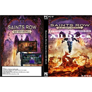 แผ่นเกมส์ PC Saints Row Gat Out Of Hell (2DVD)