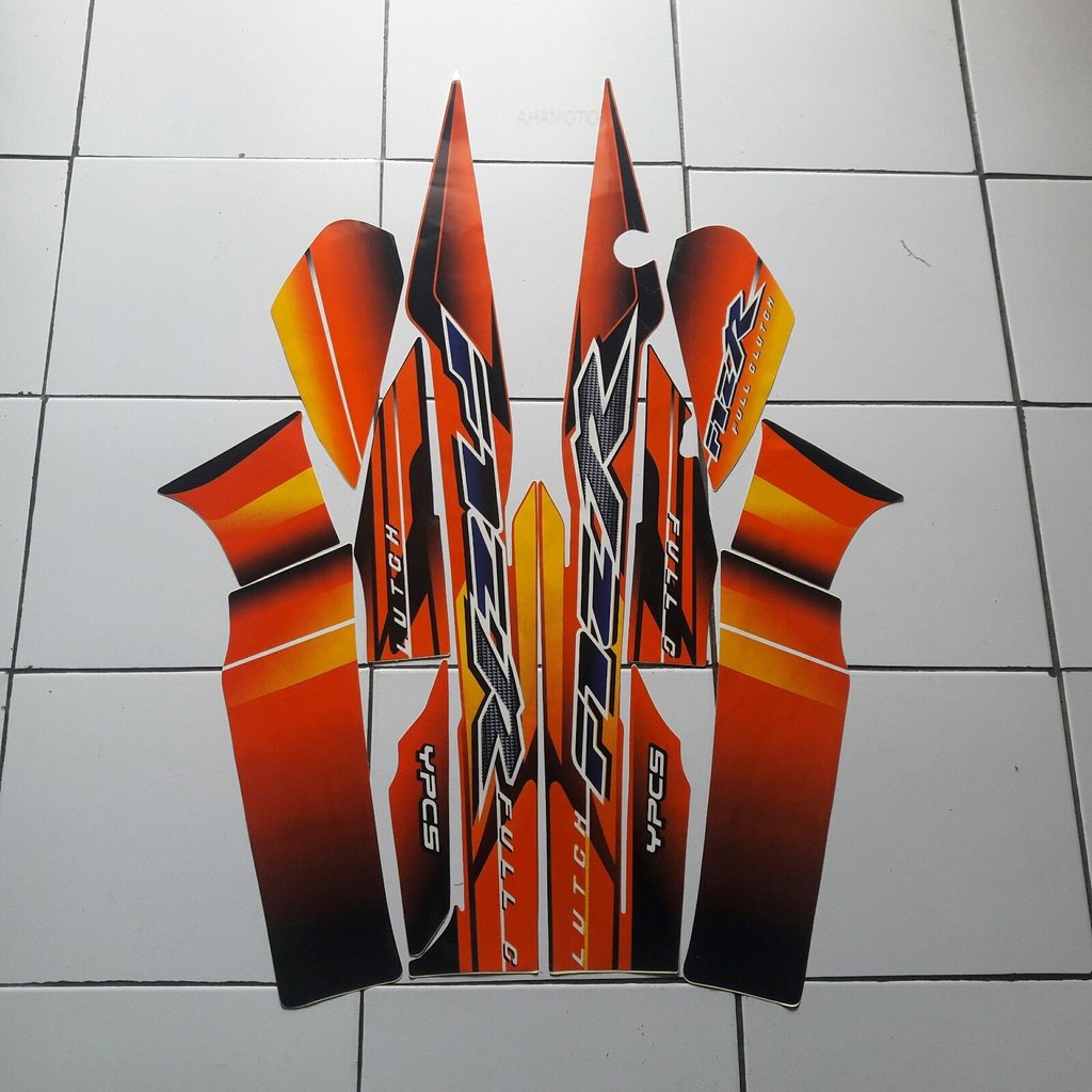 สติ๊กเกอร์แถบมอเตอร์ไซค์ Yamaha F1 zr 2003 - AHAMOTOR