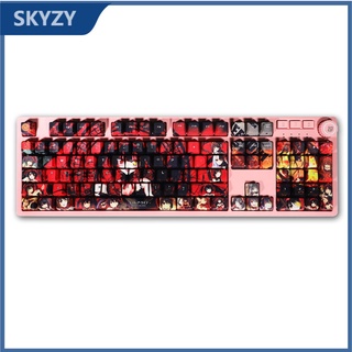 Tokisaki Kurumi Keycap Cherry Profile DATE A LIVE Theme อะนิเมะ PBT Dye Sublimation คีย์บอร์ด Keycaps