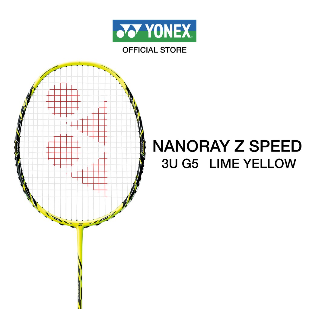 YONEX NANORAY Z-Speed ไม้แบดมินตัน ออกแบบมาเพื่อให้มีวงสวิงที่รวดเร็ว ...