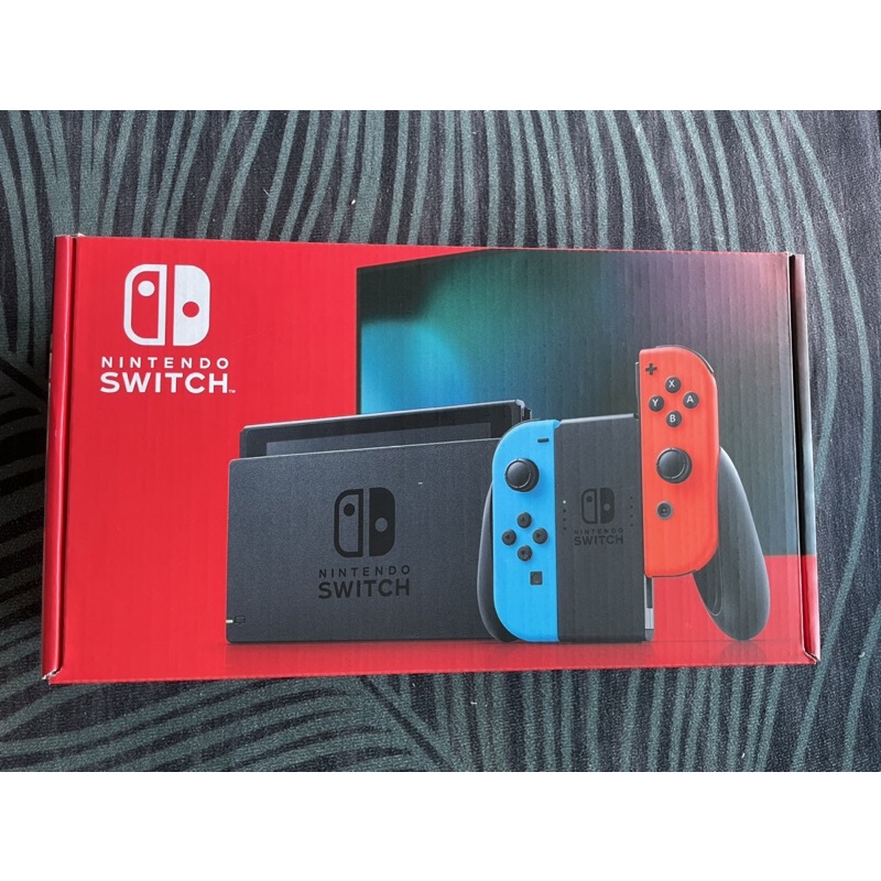 เกมส์ Nintendo Switch V2 กล่องแดง + SD card (128GB)
