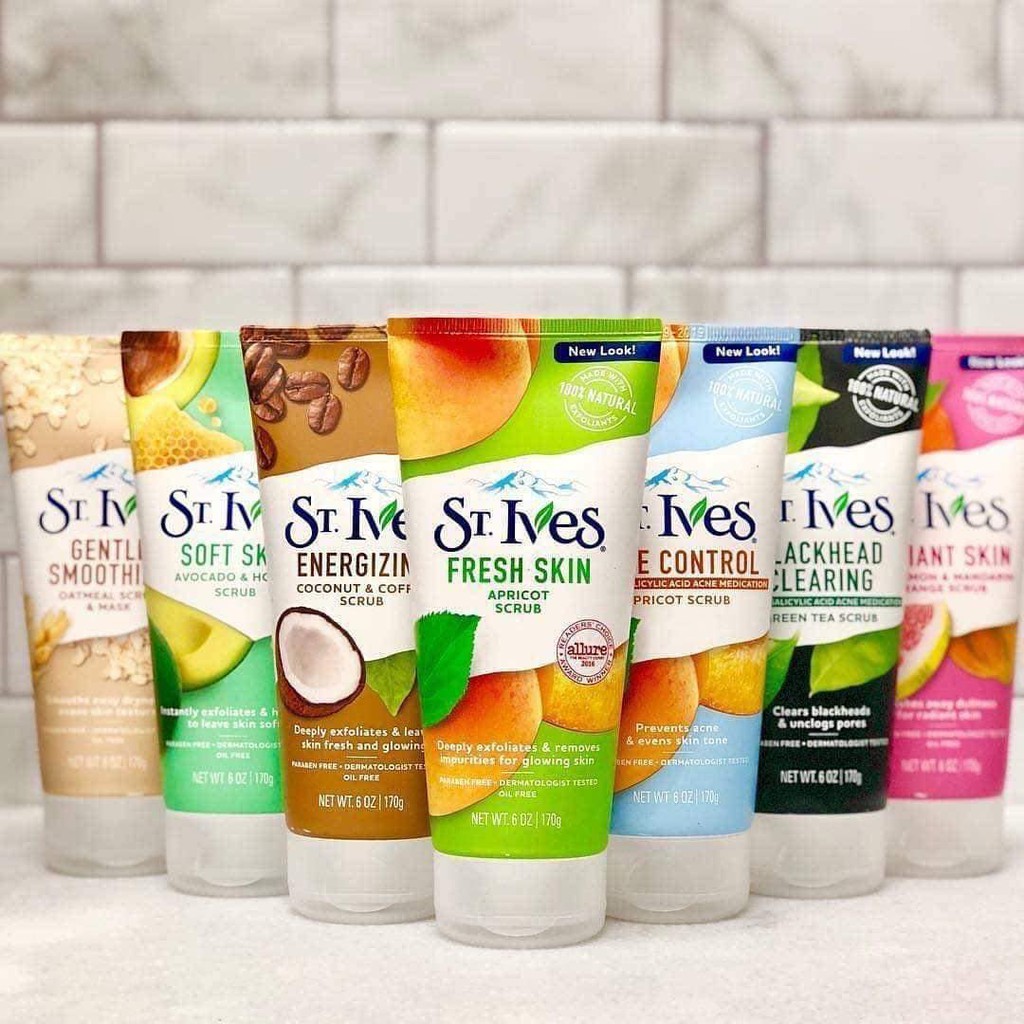 St.Ives Scrub 170g - Apricot / Blackhead / Blemish