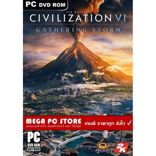 แผ่นเกมส์ Sid Meiers Civilization VI Gathering Storm PC