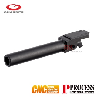 Guarder CNC Steel Outer Barrel for Marui G17 Gen4 (Black)