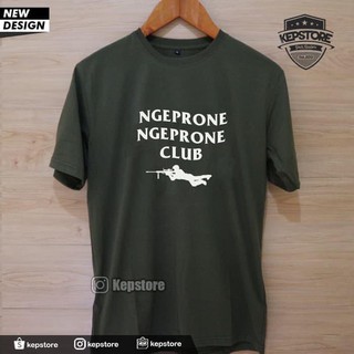 ขายดีที่สุด เสื้อยืดลําลอง แขนสั้น พิมพ์ลาย COMBED 30S DISTRO NGE PRONE CLUB PUBG!