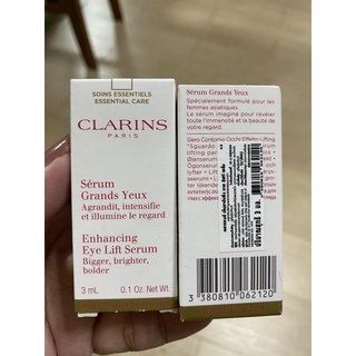 บำรุงรอบดวงตาแท้💯💯Clarins serum eye Lift 3 ml