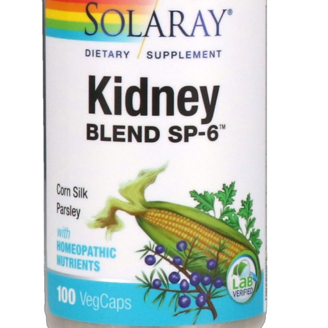 Kidney Blend SP-6 บำรุงไต ต้านเชื้อแบคทีเรีย 100 แคปซูล หรือ organyliver kidney