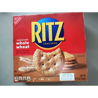 Nabisco Ritz Cracker Whole Wheat 365g.