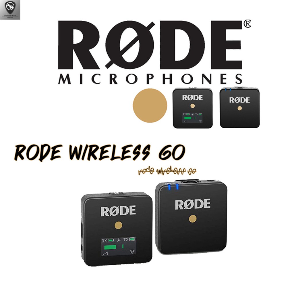 Rode Wireless GO ไมค์โครโฟนกล้อง