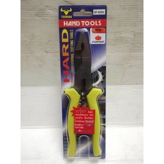 "คีมใช้ 3อย่าง ผลิตที่ญี่ปุ่น ป้องกันไฟได้ 220V ขนาด 8นิ้ว ยี่ห้อ TSUNODA รุ่น SP-200G (ของแท้ 100%)