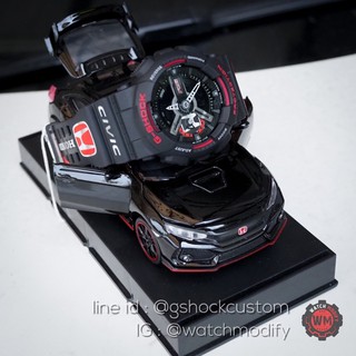 G-Shock Custom Honda Civic Turbo RS แฟนๆCivicไม่ควรพลาด กับผลงานคัสต้อมจากตัวเรือนแท้100%