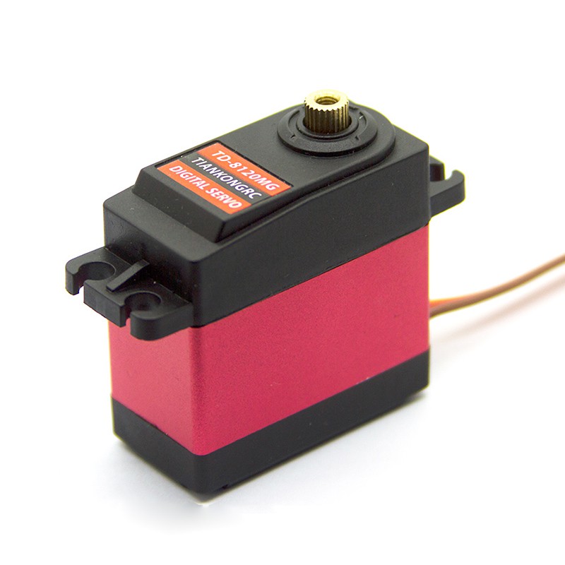 TD-8120MG 20KG โลหะดิจิตอลกันน้ําแรงบิดสูง Servo สําหรับ RC เครื่องบินรถ