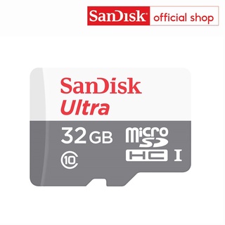 SanDisk MicroSDHC Ultra ความเร็ว 100MB/S ความจุ 32GB Class10 (SDSQUNR-032G-GN3MN, Micro SD) #1