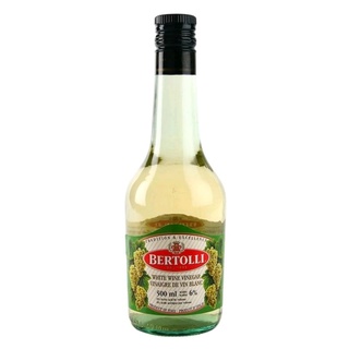 เบอร์ทอลลี่ น้ำส้มสายชูไวน์ขาว Bertolli White Wine Vinegar 500ml