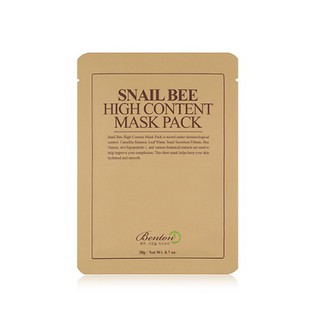 [Benton] Snail Bee High Content Mask pack (10sheets)