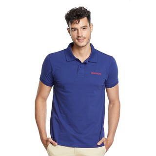 BODY GLOVE Basic Series Men Polo  เสื้อโปโล ผู้ชาย รุ่น Basic สี Blue  Print