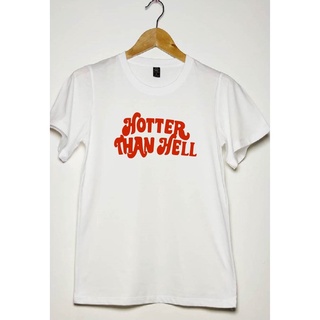 เสื้อยืดลาย HOTTER THAN HELL