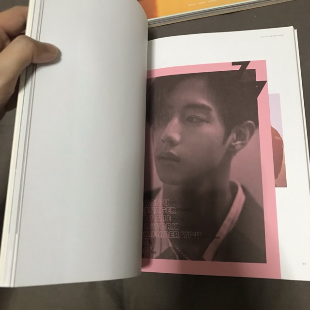 อัลบั้มเปล่า GOT7 7for7 lyrics มาร์ค