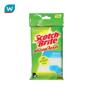 Scotch-Brite สก็อตช์-ไบรต์ ฟองน้ำตาข่ายไม่มีแผง