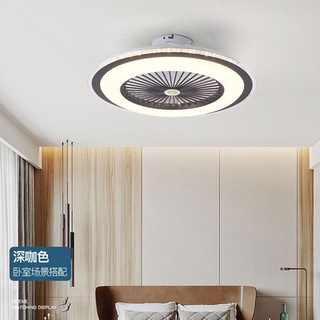 220V LED Remote Control Ceiling Fan Lamp 3 Colors Dimming for Living Room Children Bedroom Decoration