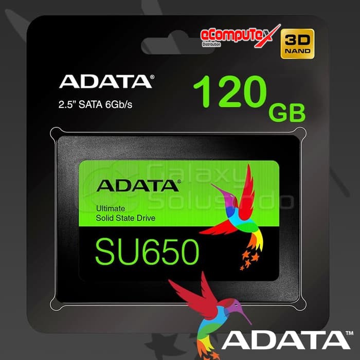 Adata Ssd 120gb Su650 2.5" อุปกรณ์เสริมสําหรับรถจักรยานยนต์