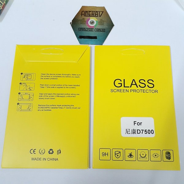 กระจกนิรภัยกันรอยสําหรับ Nikon D7500