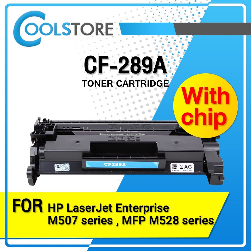 COOLS หมึกเทียบเท่า CF289A/289A/HP 89A/CF289A/89A LaserJet Pro M507dn 507dng M507n M507x M528dn