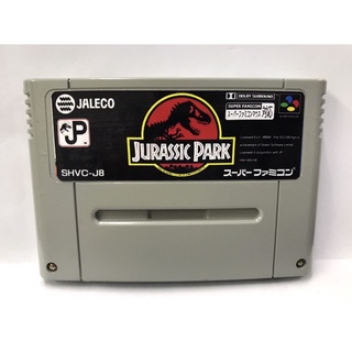 ตลับ SFC Jurassic Park (USA)( ตลับ Repro) Super famicom ภาคภาษาอังกฤษ