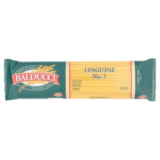 🔥อย่างดี🤩!! บาล์ดูซซี่ เส้นพาสต้า ลิงกวินี เบอร์ 1 500กรัม Balducci No.1 Linguine Pasta 500g