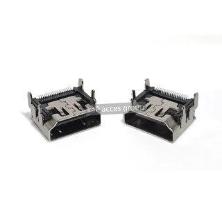 SMD HD Connectors พอร์ต ขั้วต่อ ตัวเมีย HDMI 19 pin Female Port Jack Tail Plug Socket (1ตัว)