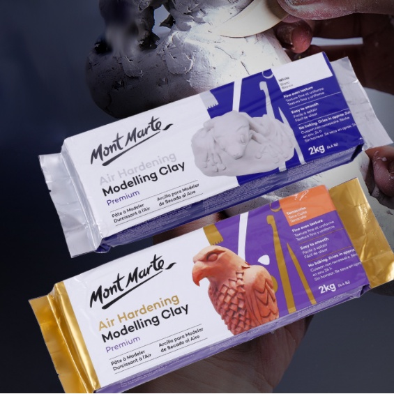 Mont Marte Clay ดินการสร้างแบบจําลองเข้มข้นอากาศระดับพรีเมียม Mont Marte