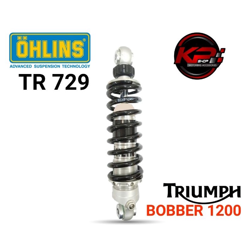 โช๊คหลัง OHLINS TR 729 FOR TRIUMPH BOBBER1200