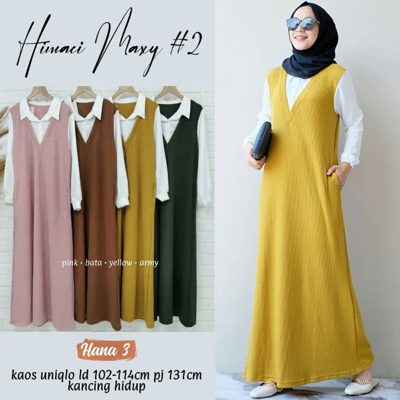 HIMACI MAXY 2 HANA ATTA COLLECTION NUHA MOSELM WEAR เสื้อผ้า U&U WSK FASHION VINSTONE KALILA