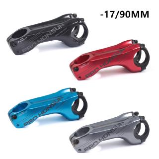 HONSUN BIKE stem 31.8 * 28.6mm MTB riser stem 90mm -17 degree