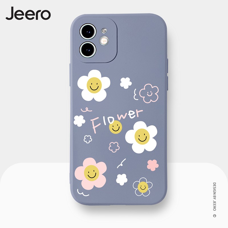 JEERO เคสไอโฟน เคสซิลิโคนนุ่มกันกระแทกน่ารักตลก เคสโทรศัพท์ Compatible for iPhone 13 12 11 Pro Max SE 2020 X XR XS 8 7 6 6S Plus พลัส XYHFC1018