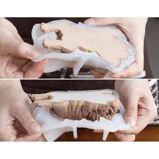 Printed silicone dog treats บล็อคทำขนมสุนัข 5D พิมพ์ซิลิโคนทำขนม พิมพ์ขนมเค้ก พิมพ์ซิลิโคน ทำวุ้น ทำน้ำแข็ง T1045