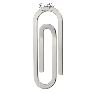 Beauty-Stainless Steel Metal Money Clips Paper Clip Holder Folder-You
